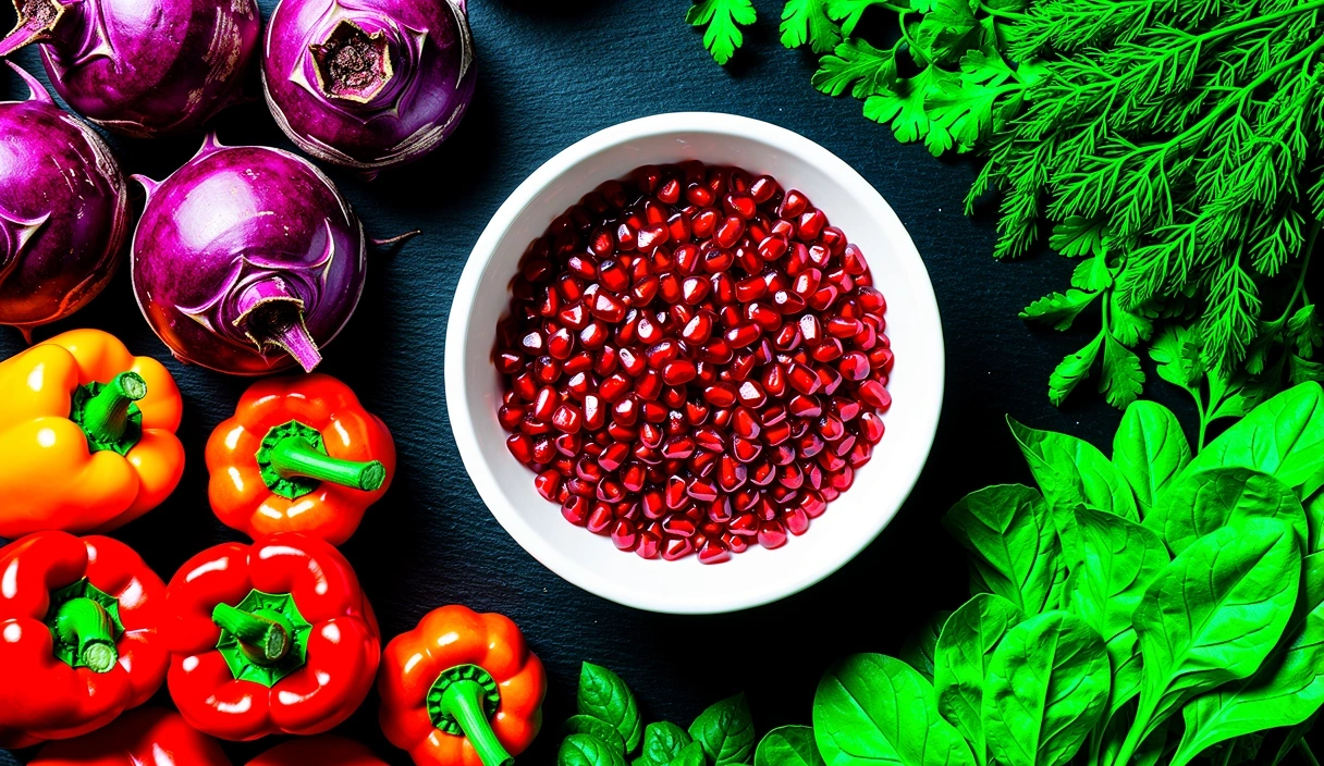 Local Hungarian market produce